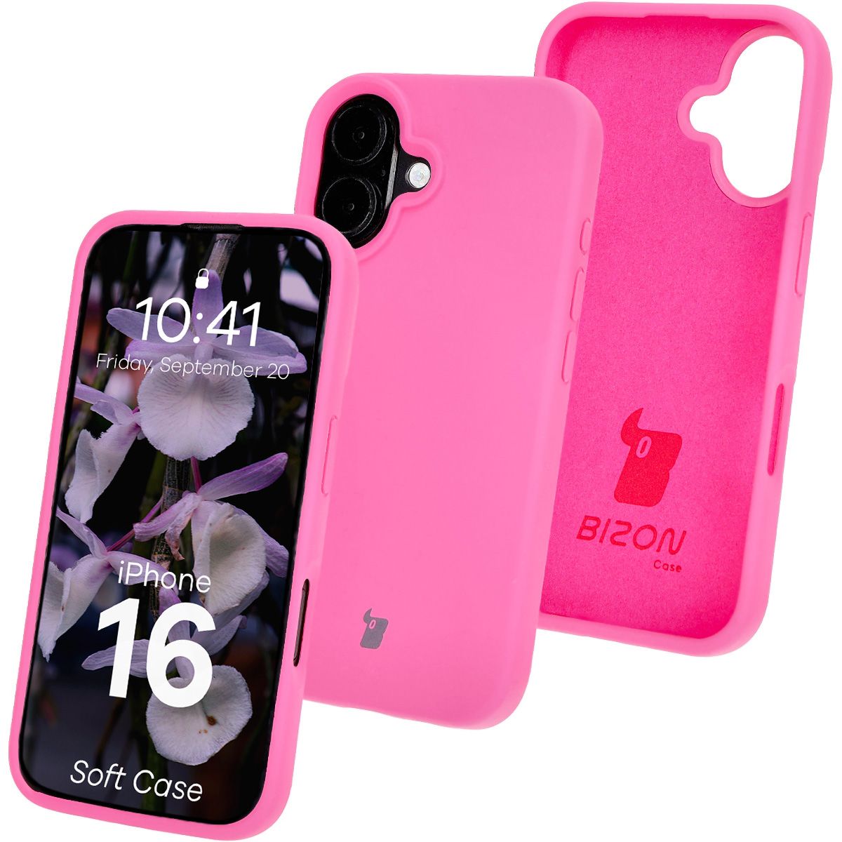 Silikonowe etui Bizon Soft Case do Apple iPhone 16